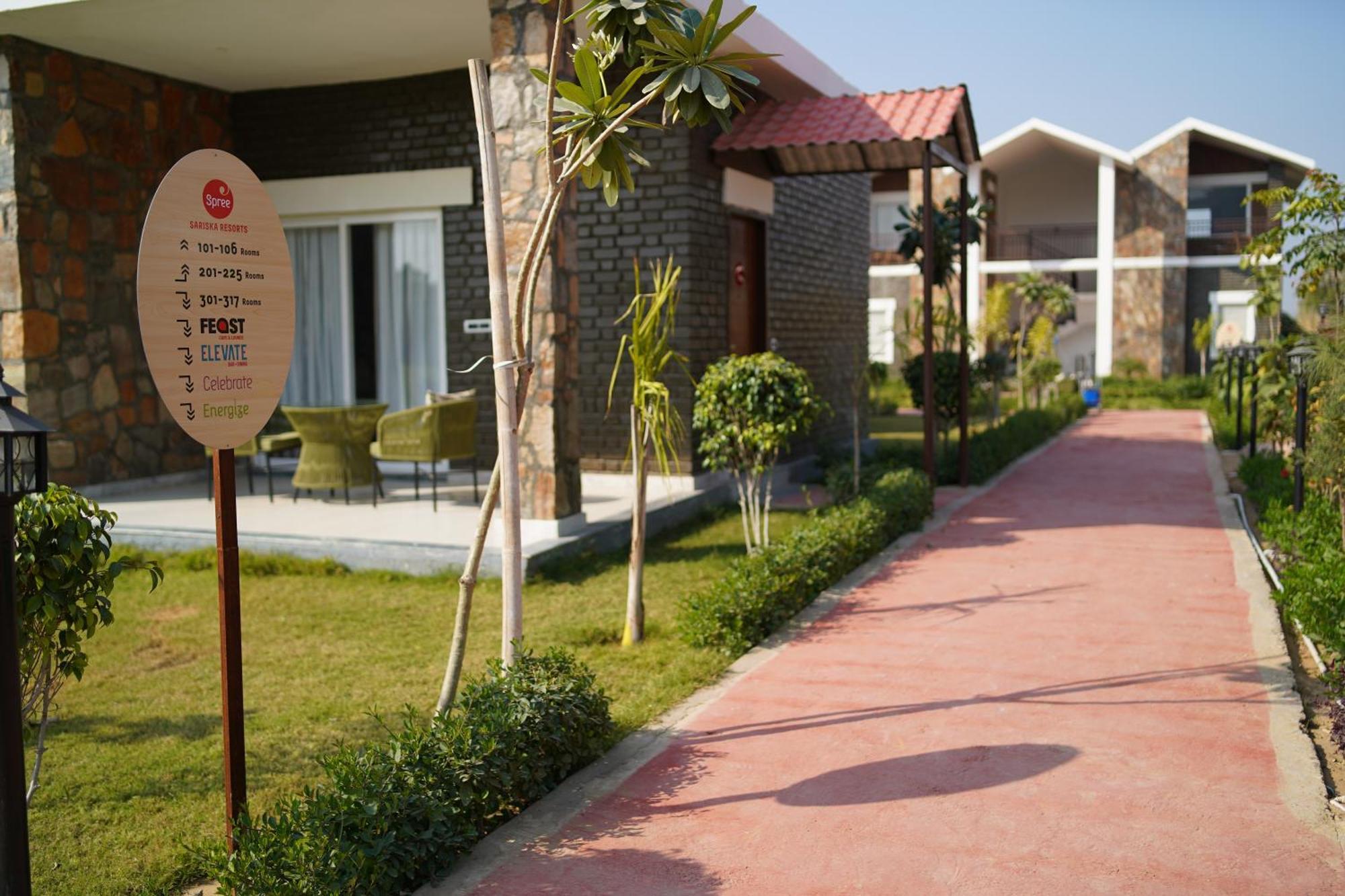 Spree Resort Sariska Thana Ghazi Eksteriør bilde